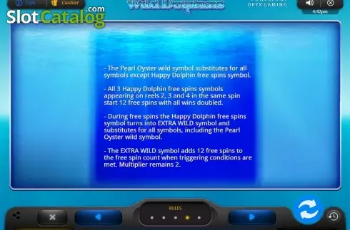 Οθόνη8. Wild Dolphins Κουλοχέρης