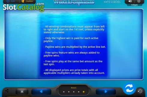 Οθόνη9. Wild Dolphins Κουλοχέρης