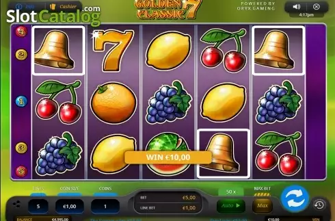 Οθόνη2. Golden 7 Classic Κουλοχέρης