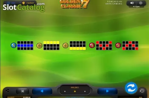 Οθόνη8. Golden 7 Classic Κουλοχέρης