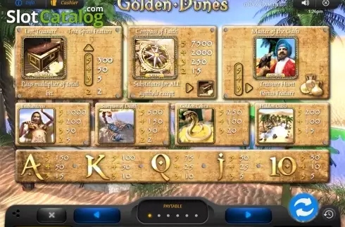 Οθόνη8. Golden Dunes Κουλοχέρης 