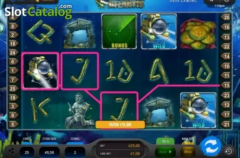Οθόνη4. Mission: Atlantis Κουλοχέρης