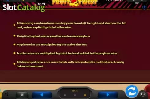 Οθόνη6. Fruit Twist (Oryx) Κουλοχέρης