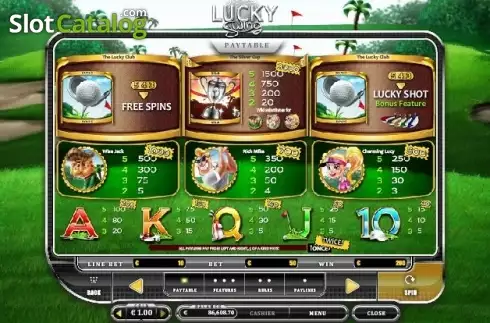 Οθόνη4. Lucky Swing Κουλοχέρης 