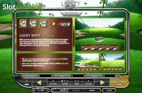 Οθόνη6. Lucky Swing Κουλοχέρης 