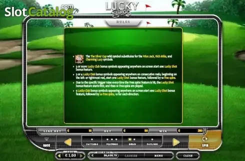 Οθόνη9. Lucky Swing Κουλοχέρης 