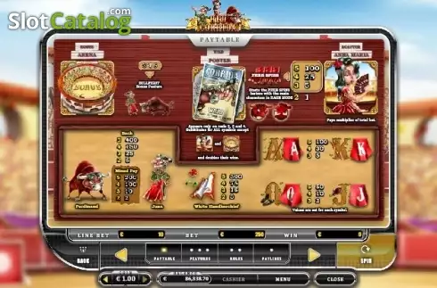 Οθόνη4. Red Corrida Κουλοχέρης 