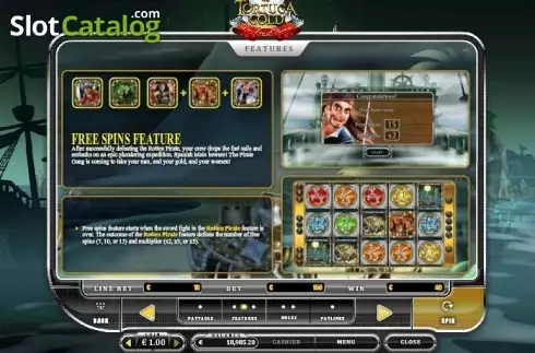 Οθόνη7. Tortuga Gold Κουλοχέρης