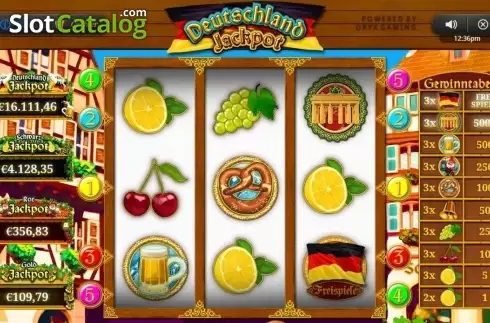 Οθόνη2. Deutschland Jackpot Κουλοχέρης 