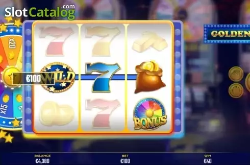 Οθόνη5. Golden Wheel (Golden Hero) Κουλοχέρης 