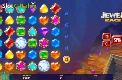 Οθόνη2. Jewel Race Κουλοχέρης