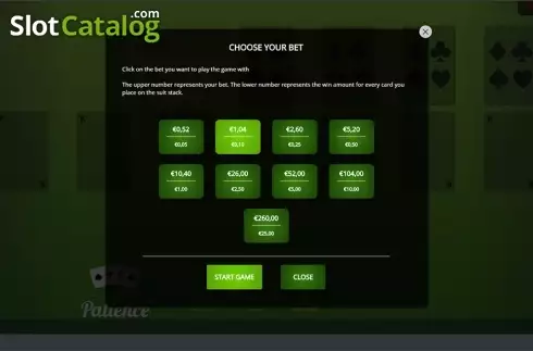 Οθόνη2. Casino Patience (Oryx) Κουλοχέρης