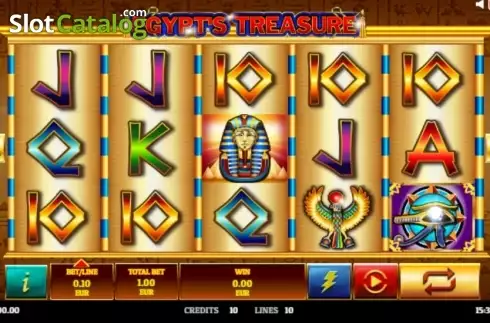 Οθόνη2. Egypts Treasure Κουλοχέρης