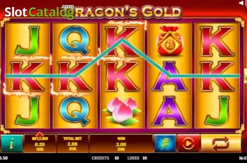 Οθόνη3. Dragons Gold (Oryx) Κουλοχέρης