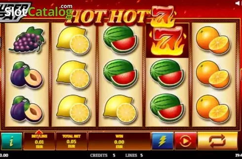 Οθόνη2. Hot Hot 7 Κουλοχέρης 