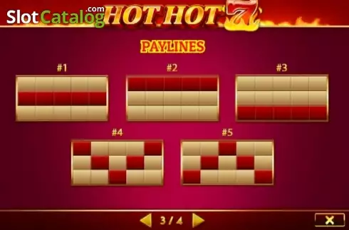 Οθόνη5. Hot Hot 7 Κουλοχέρης 