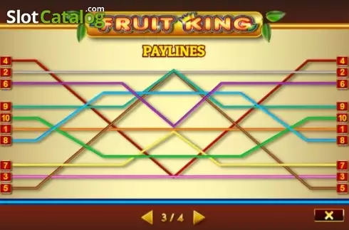 Οθόνη5. Fruit King (Givme Games) Κουλοχέρης