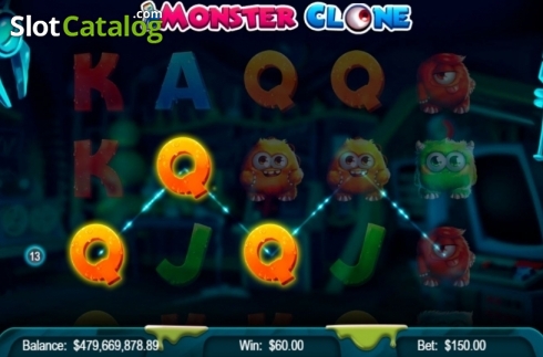 Οθόνη3. Monster Clone Κουλοχέρης