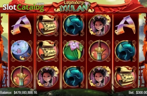 Οθόνη2. Legendary Mulan Κουλοχέρης