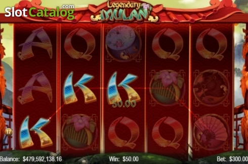 Οθόνη3. Legendary Mulan Κουλοχέρης
