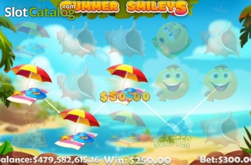 Οθόνη3. Summer Smileys Κουλοχέρης
