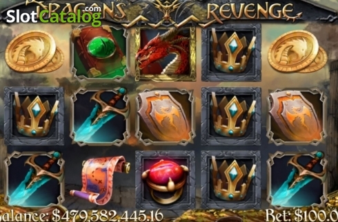 Οθόνη2. Dragons Revenge (Mobilots) Κουλοχέρης 