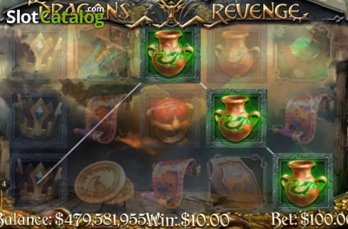 Οθόνη3. Dragons Revenge (Mobilots) Κουλοχέρης 