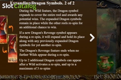 Οθόνη7. Dragons Revenge (Mobilots) Κουλοχέρης 