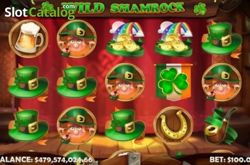 Οθόνη2. Wild Shamrock (Mobilots) Κουλοχέρης