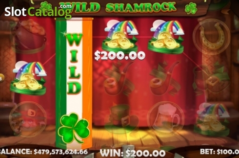 Οθόνη3. Wild Shamrock (Mobilots) Κουλοχέρης