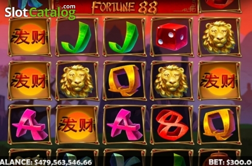 Οθόνη2. Fortune 88 Κουλοχέρης