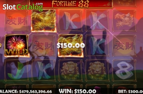Οθόνη3. Fortune 88 Κουλοχέρης