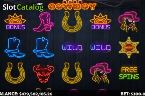Οθόνη2. Neon Cowboy Κουλοχέρης