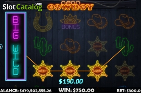 Οθόνη4. Neon Cowboy Κουλοχέρης