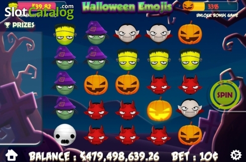 Οθόνη2. Halloween Emojis Κουλοχέρης