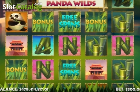 Οθόνη2. Panda Wilds Κουλοχέρης