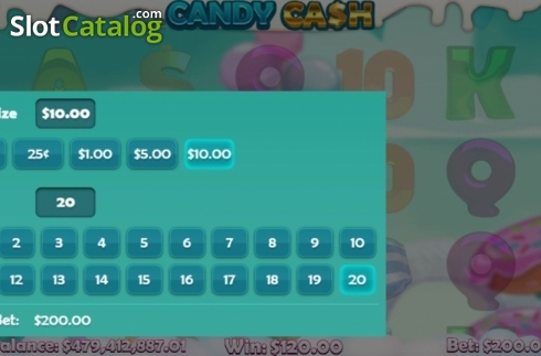 Οθόνη8. Candy Cash (Mobilots) Κουλοχέρης