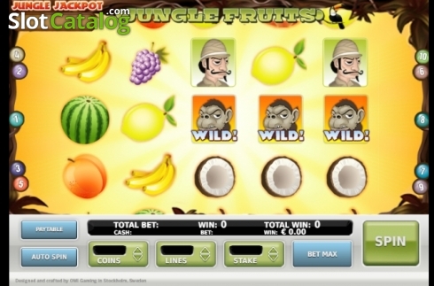 Οθόνη2. Jungle Fruits Κουλοχέρης 