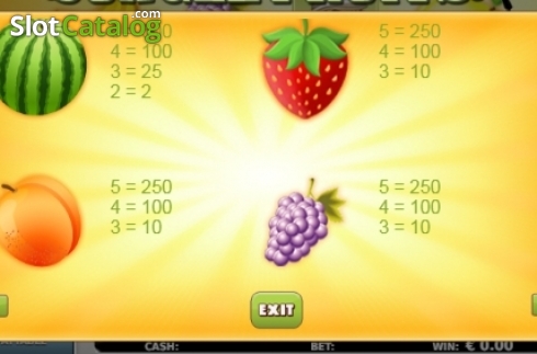 Οθόνη4. Jungle Fruits Κουλοχέρης 
