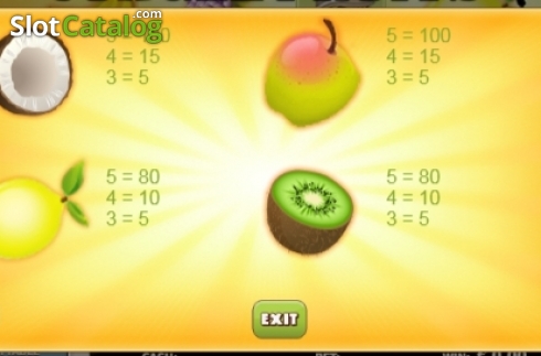 Οθόνη5. Jungle Fruits Κουλοχέρης 