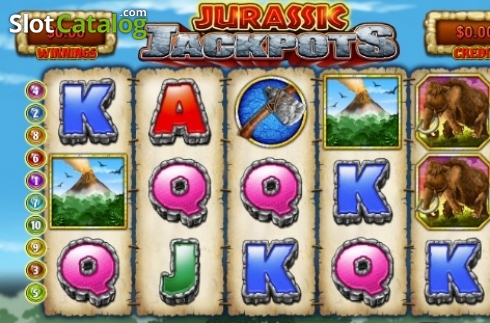 Οθόνη2. Jurassic Jackpots (Reflex Gaming) Κουλοχέρης
