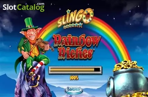 Slingo Rainbow Riches Λογότυπο Slingo Rainbow Riches Λογότυπο