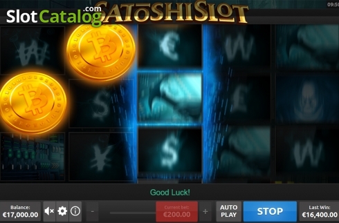 Οθόνη6. SatoshiSlot HTML Κουλοχέρης