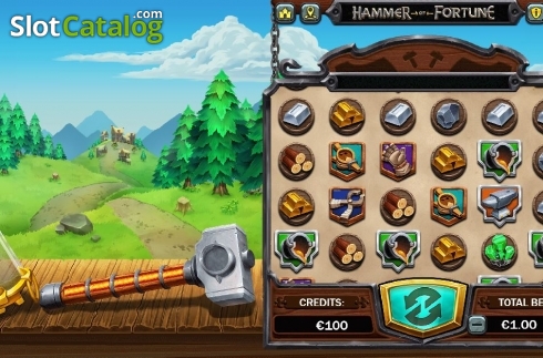 Οθόνη2. Hammer of Fortune Κουλοχέρης