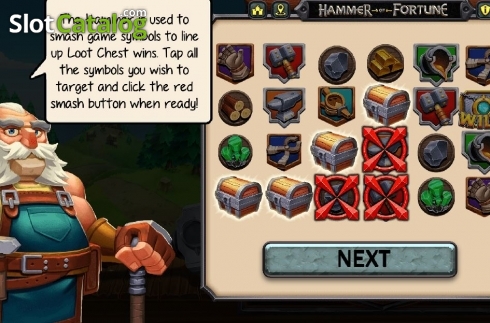 Οθόνη4. Hammer of Fortune Κουλοχέρης