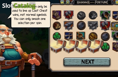 Οθόνη5. Hammer of Fortune Κουλοχέρης