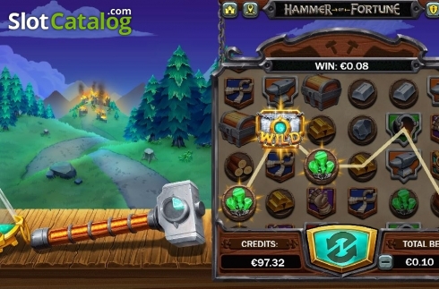Οθόνη8. Hammer of Fortune Κουλοχέρης