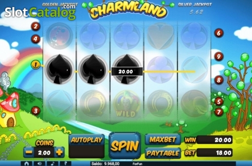Οθόνη4. Charmland Κουλοχέρης