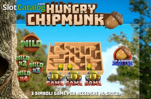 Οθόνη2. Hungry Chipmunk Κουλοχέρης