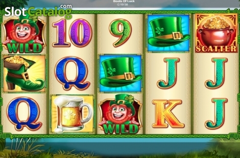 Οθόνη2. Boots Of Luck Κουλοχέρης